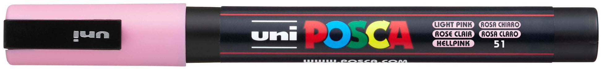 POSCA Marker 0.9-1.3mm PC-3M L.PINK hellrosa