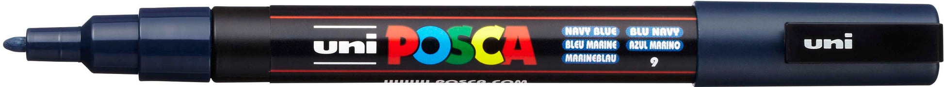 POSCA Marker 0.9-1.3mm PC-3M Navy Blue marineblau