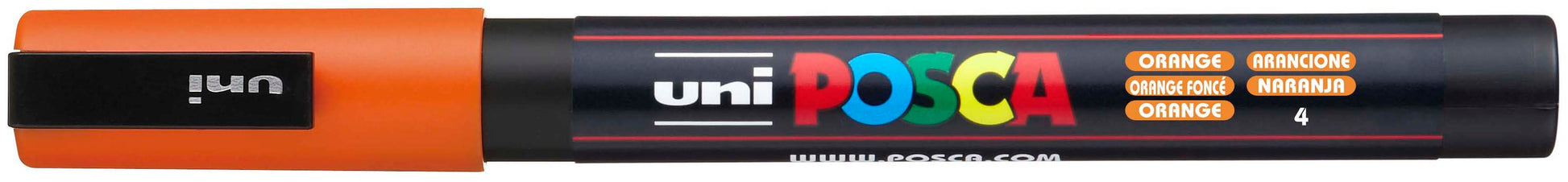 POSCA Marker 0.9-1.3mm PC-3M ORANGE orange, Rundspitze