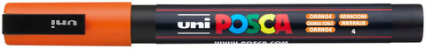 POSCA Marker 0.9-1.3mm PC-3M ORANGE orange, Rundspitze