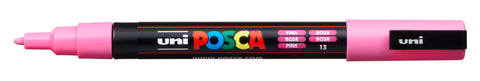POSCA Marker 0.9-1.3mm PC-3M PINK rosa, Rundspitze