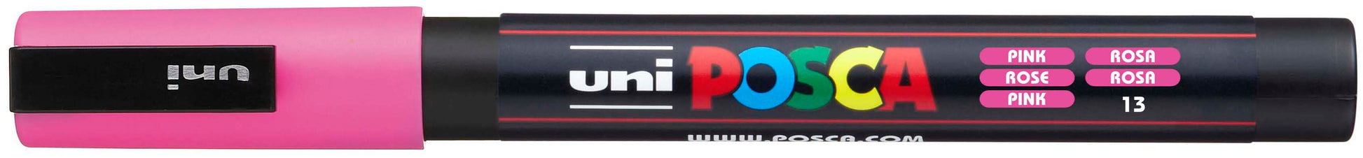POSCA Marker 0.9-1.3mm PC-3M PINK rosa, Rundspitze