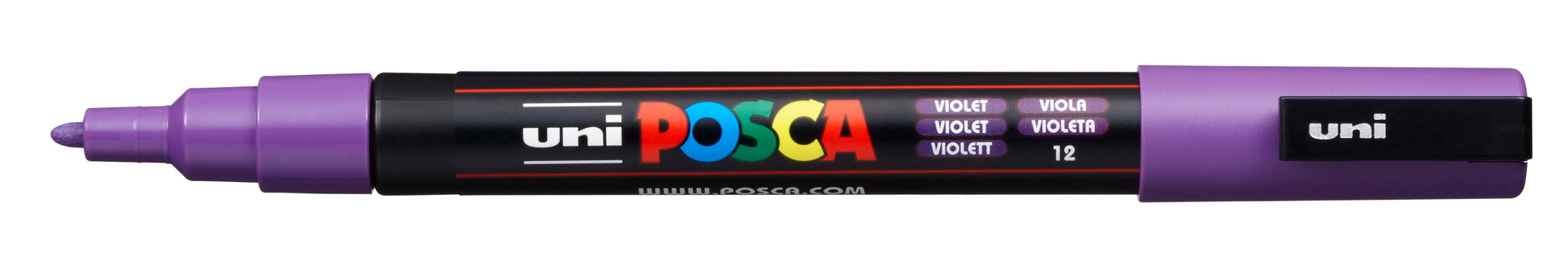 POSCA Marker 0.9-1.3mm PC-3M VIOLET violett, Rundspitze