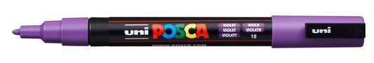 POSCA Marker 0.9-1.3mm PC-3M VIOLET violett, Rundspitze