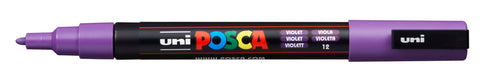 POSCA Marker 0.9-1.3mm PC-3M VIOLET violett, Rundspitze