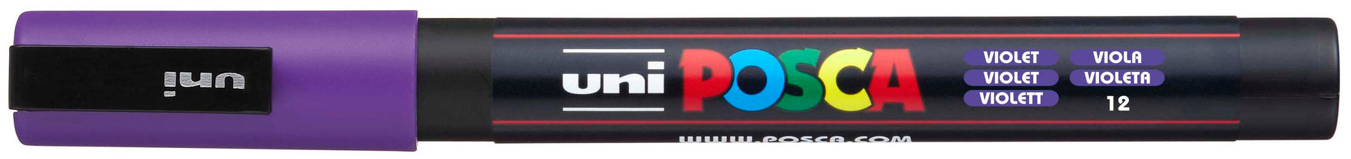 POSCA Marker 0.9-1.3mm PC-3M VIOLET violett, Rundspitze