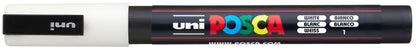POSCA Marker 0.9-1.3mm PC-3M WHITE weiss, Rundspitze