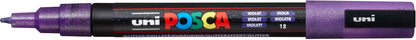 POSCA Marker 0.9-1.3mm PC-3ML VIOLE glitzer violett