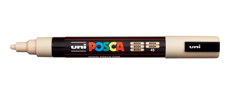 POSCA Marker 1.8-2.5mm PC-5M BEIGE beige, Rundspitze