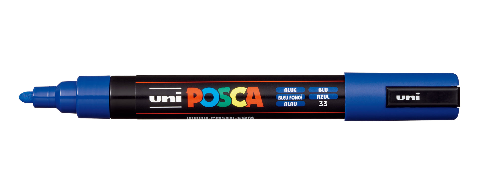 POSCA Marker 1.8-2.5mm PC-5M BLUE blau, Rundspitze