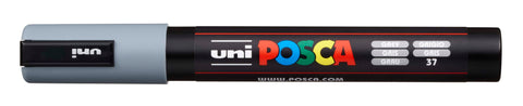 POSCA Marker 1.8-2.5mm PC-5M GREY grau, Rundspitze