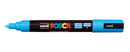 POSCA Marker 1.8-2.5mm PC-5M L.BLUE hellblau, Rundspitze