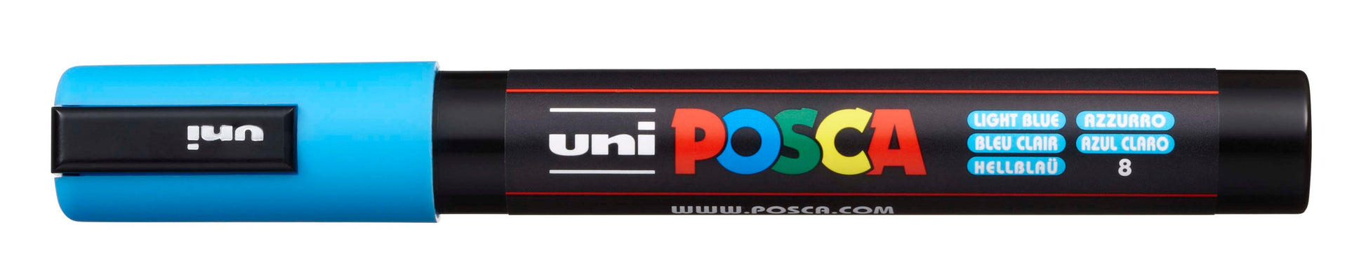 POSCA Marker 1.8-2.5mm PC-5M L.BLUE hellblau, Rundspitze