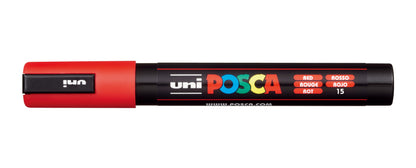 POSCA Marker 1.8-2.5mm PC-5M RED rot, Rundspitze