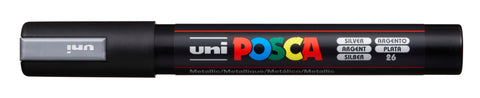 POSCA Marker 1.8-2.5mm PC-5M SILVER silber, Rundspitze