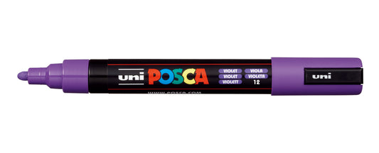 POSCA Marker 1.8-2.5mm PC-5M VIOLET violett, Rundspitze