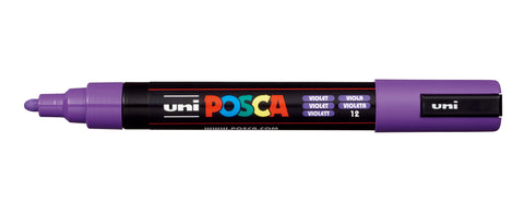 POSCA Marker 1.8-2.5mm PC-5M VIOLET violett, Rundspitze