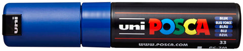 POSCA Marker 4.5-5.5mm PC-7M BLUE blau, Rundspitze
