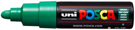 POSCA Marker 4.5-5.5mm PC-7M GREEN grün, Rundspitze