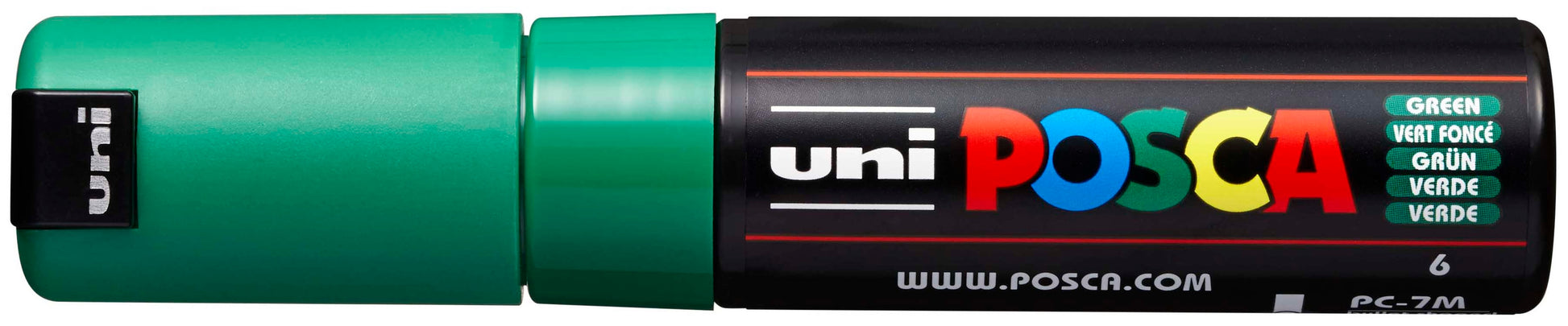 POSCA Marker 4.5-5.5mm PC-7M GREEN grün, Rundspitze