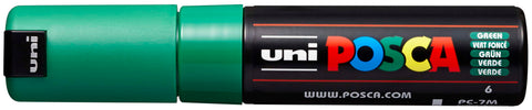 POSCA Marker 4.5-5.5mm PC-7M GREEN grün, Rundspitze