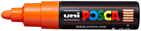 POSCA Marker 4.5-5.5mm PC-7M ORANGE orange, Rundspitze