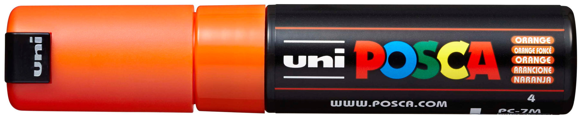 POSCA Marker 4.5-5.5mm PC-7M ORANGE orange, Rundspitze