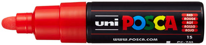 POSCA Marker 4.5-5.5mm PC-7M RED rot, Rundspitze