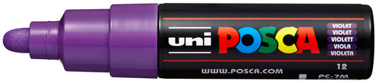 POSCA Marker 4.5-5.5mm PC-7M VIOLET violett, Rundspitze