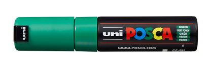 POSCA Marker 8mm PC-8K GREEN grün, Keilspitze