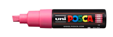 POSCA Marker 8mm PC-8K PINK rosa, Keilspitze