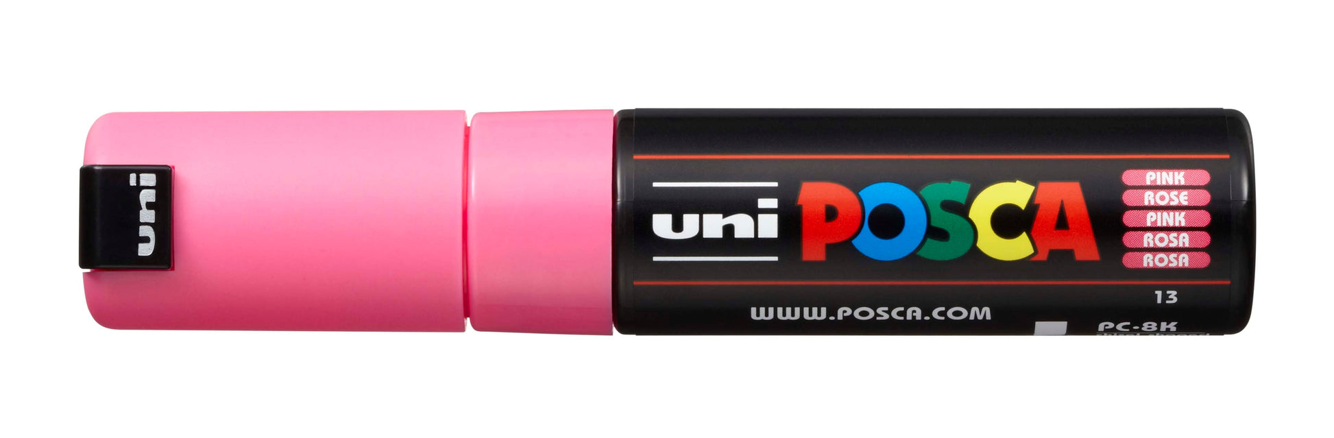 POSCA Marker 8mm PC-8K PINK rosa, Keilspitze