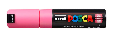 POSCA Marker 8mm PC-8K PINK rosa, Keilspitze