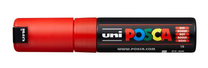 POSCA Marker 8mm PC-8K RED rot, Keilspitze