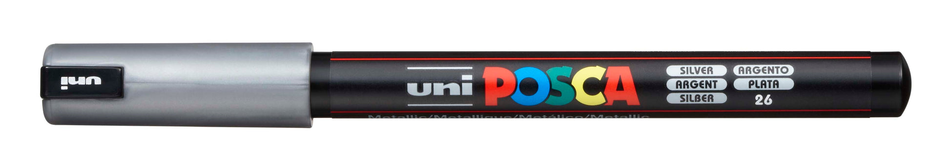 POSCA Fineliner 0.7mm PC1MR SILVER silber