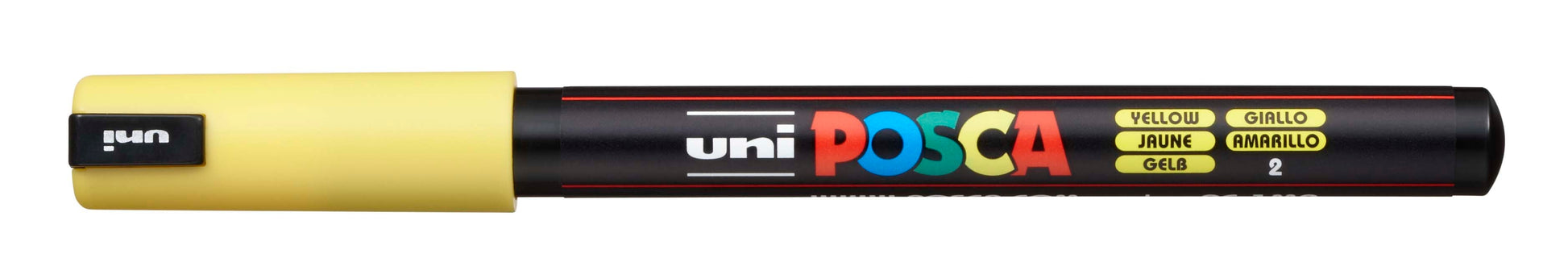 POSCA Fineliner 0.7mm PC1MR YELLOW gelb