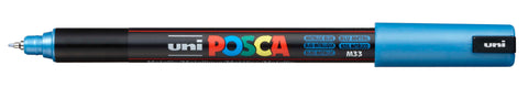 POSCA Fineliner 0.7mm PC1MRMET.BLU Metallic blau