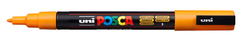 POSCA Marker 0.9-1.3mm PC3M B.YELLO sonnengelb, Rundspitze