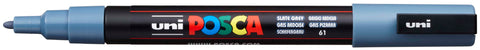 POSCA Marker 0.9-1.3mm PC3MSLATEGRE dunkelgrau