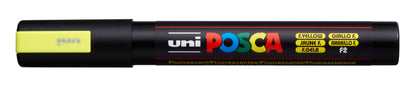 POSCA Marker 1.8-2.5mm PC5M F.YELLO fluo gelb, Rundspitze