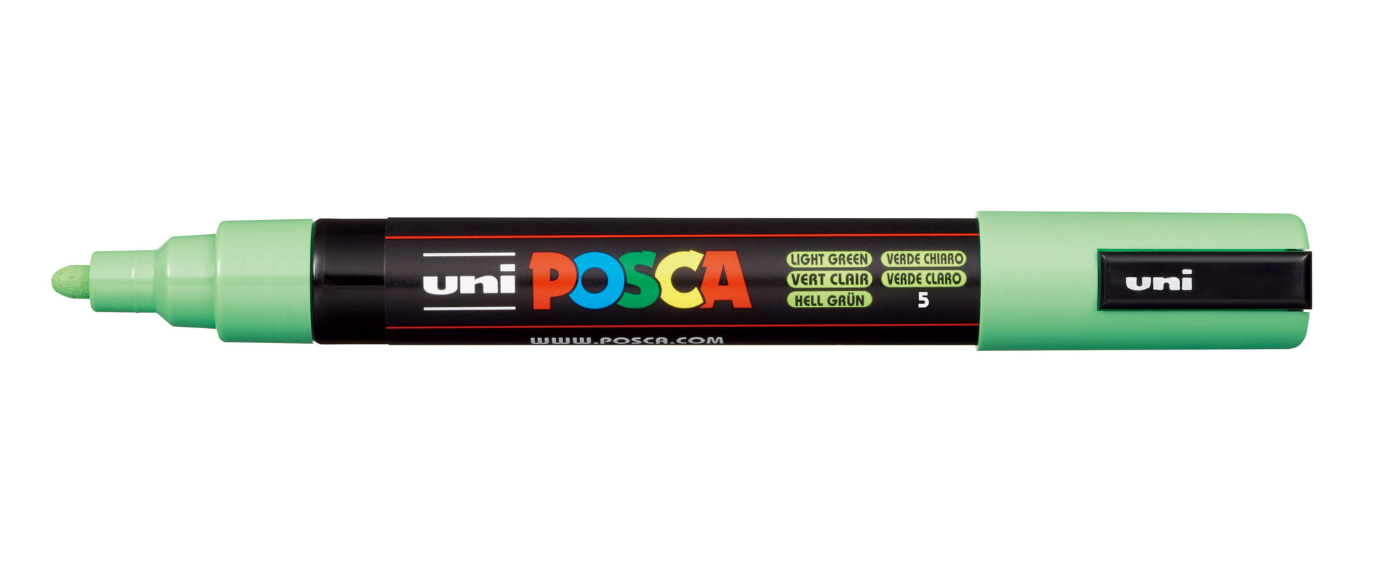 POSCA Marker 1.8-2.5mm PC5M L.GREEN hellgrün, Rundspitze
