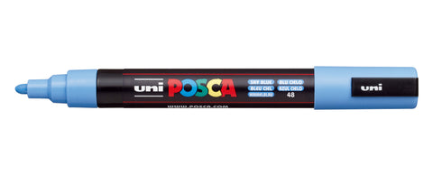 POSCA Marker 1.8-2.5mm PC5M SKYBLUE himmelblau, Rundspitze