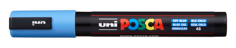 POSCA Marker 1.8-2.5mm PC5M SKYBLUE himmelblau, Rundspitze