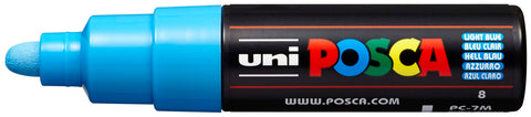 POSCA Marker 4.5-5.5mm PC7MLIGHTBLU hellblau, Rundspitze