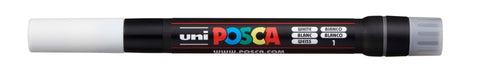 POSCA Pinsel-Marker 1-10mm PCF350 WHITE weiss