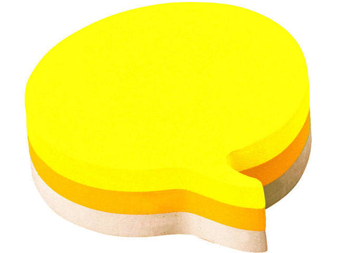POST-IT Haftnotiz-Würfel Sprechblase 2007SP 3-farbig, 225 Blatt