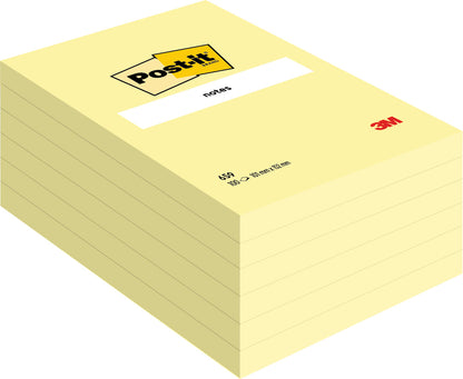 POST-IT Block 102x152mm 659Y gelb/100 Blatt
