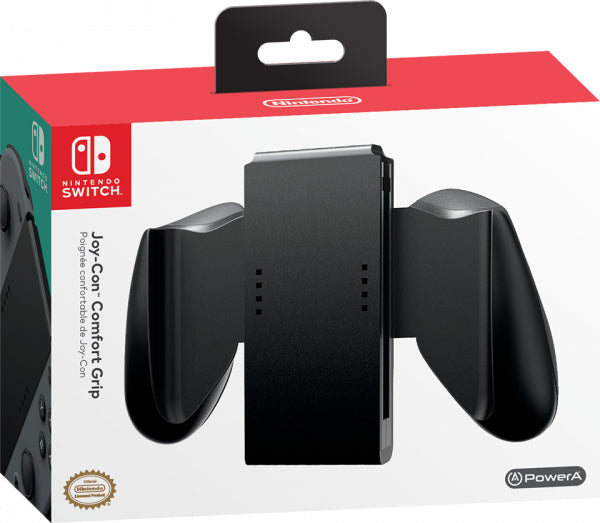 POWER A Joy-Con Comfort Grip black 1501064-01 r Nintendo Switch Licensed