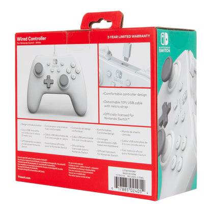 POWER A Wired Controller NSW, White 1517033-03