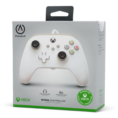 POWER A Wired Controller 1519365-01 Xbox Series X/S, White